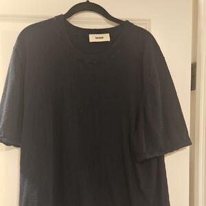 Buck Mason Dark Blue Short Sleeve Tee